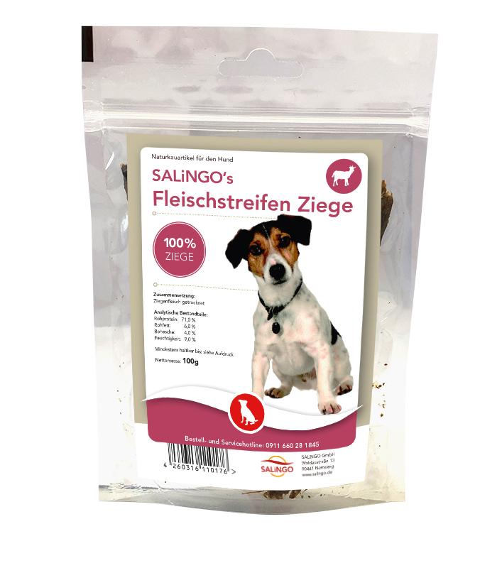 Fleischstreifen Ziege 100g