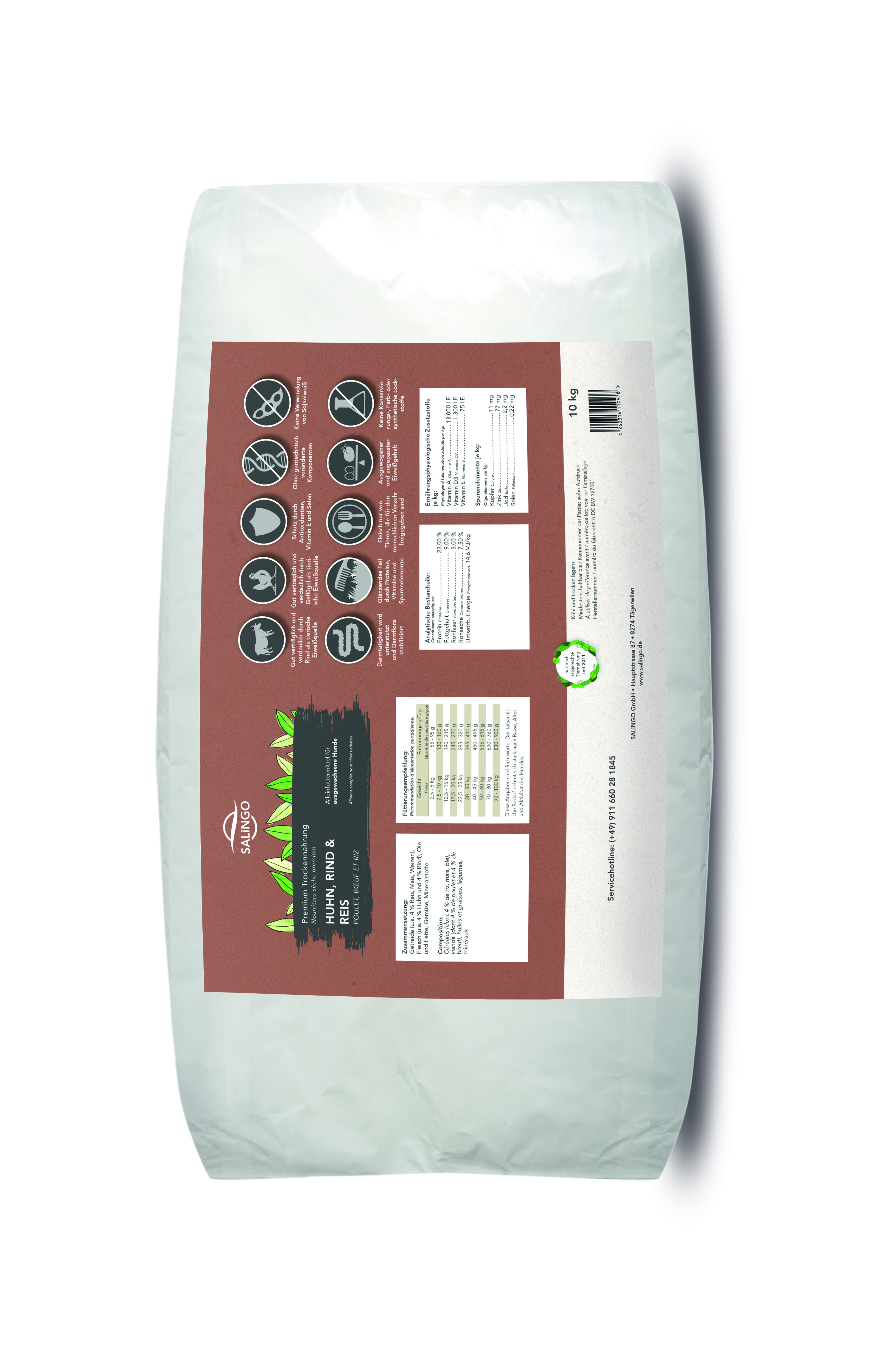 Huhn, Rind & Reis 10kg