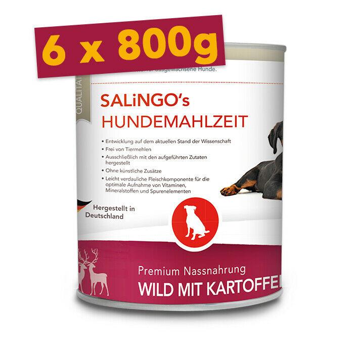 Wild mit Kartoffel und Zucchini - Mengeneinheit: 6 x 800g