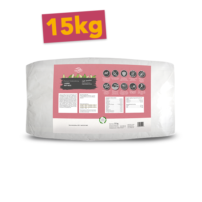 Lamm mit Reis - Mengeneinheit: 15kg
